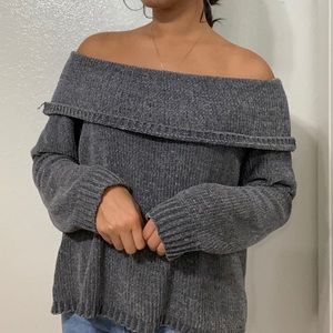 Off the shoulder Sweater